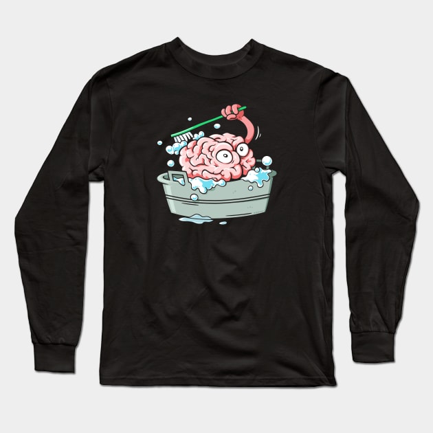 Brainwash Long Sleeve T-Shirt by wloem